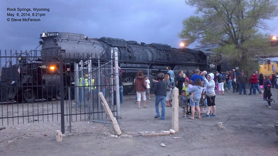 The 4014 in Rock Springs, Wyoming in May 2014